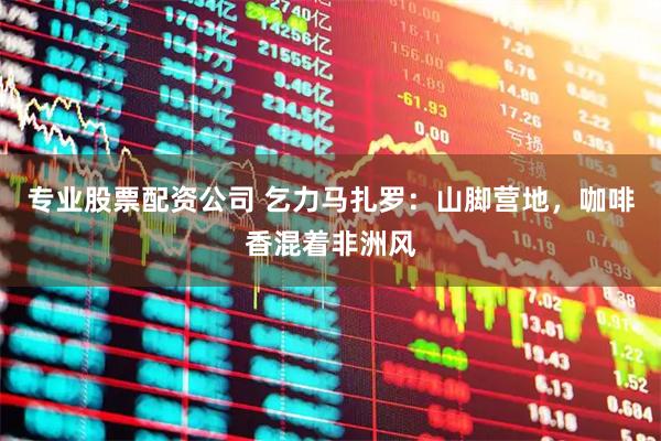 专业股票配资公司 乞力马扎罗：山脚营地，咖啡香混着非洲风